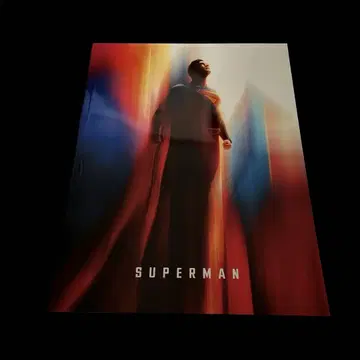 SUPERMAN 팜플렛 서양화