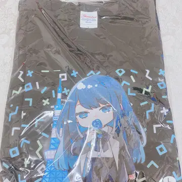 Ado x 도쿄 타워 콜라보 2022년 T셔츠 (블랙 미니 캐릭터)