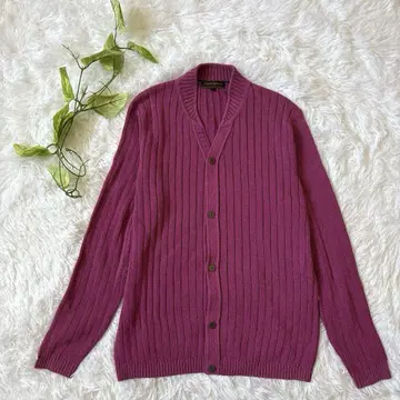 JOSEPH ABBOUD 여성용 가디건 (L) 핑크 코튼