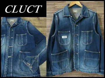 새상품급 CLUCT 클럭 USED 빈티지 가공 데님 커버올 M