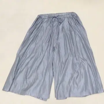 미즈이로 인드 와이드 팬츠 이지 팬츠 루즈핏 그레이