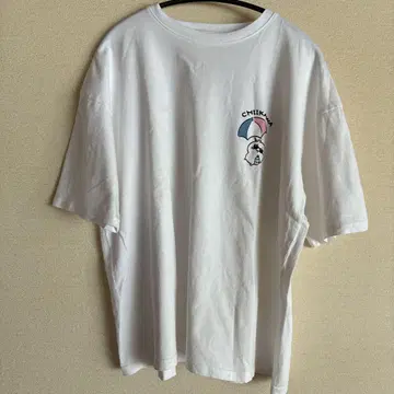치이카와 T셔츠 화이트 NATSUDANE