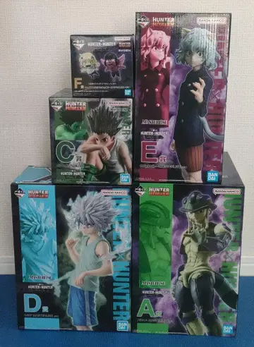 Hunter x Hunter 피규어 제일복권 5체 세트