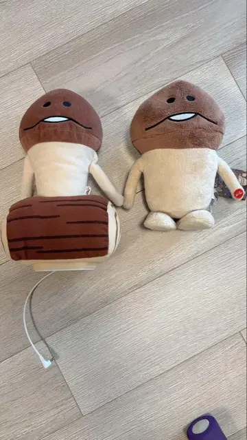 버섯 봉제 인형 약 30cm