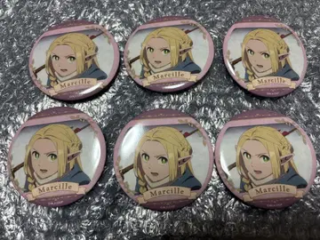 마르실 6개 세트 던전밥 럭키 캔뱃지 Box 75mm 캔뱃지
