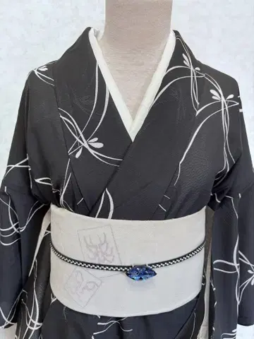 순수 실크 명주 코몬