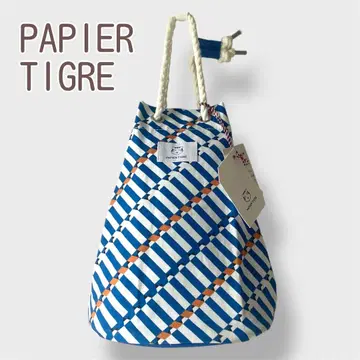 PAPIER TIGRE 파피에티글 텍스타일 백 버킷형 복조리형 토트