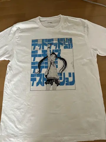 데드 데드 데몬즈 데데데데데스트랙션 티셔츠 L 사이즈 ( USED )
