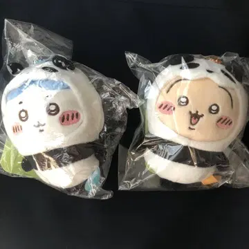 미개봉 치이카와 (먼작귀) 팬더 마스코트 토끼 하치와레 스트랩 키링