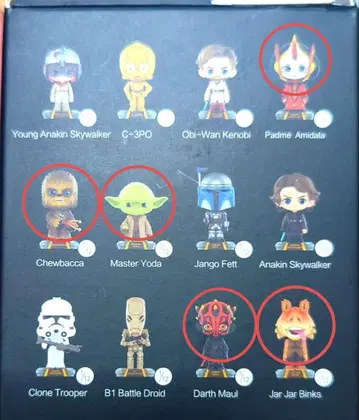POPMART STARWARS 세트