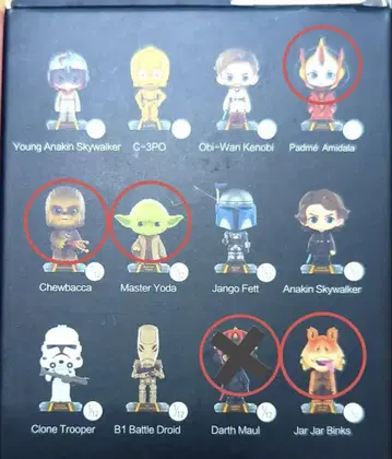 POPMART STARWARS 세트