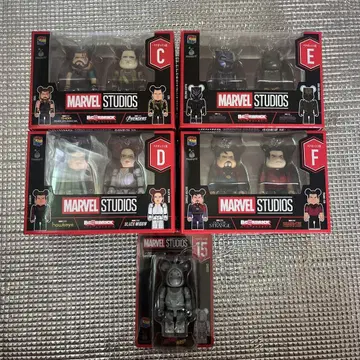 해피 복권 마블 marvel 베어브릭 C상 D상 E상 F상