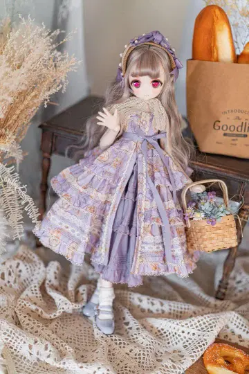 Melody.C 애프터눈 티 스커트 MDD SDM 1/4 퍼플