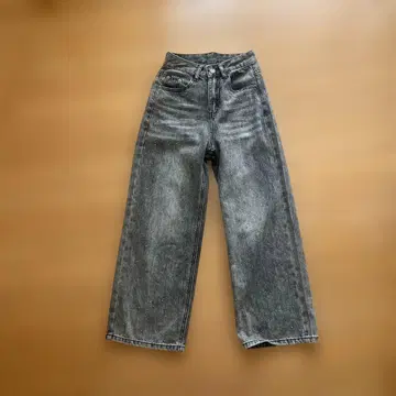 shaggie 오로라 큐빅 데님 팬츠