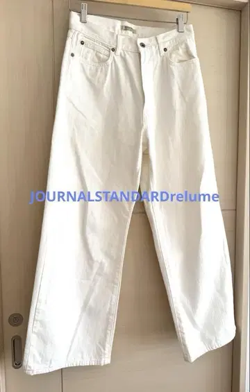 JOURNALSTANDARDrelume 와이드 데님 화이트 40