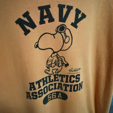 Buzz Rickson's x PEANUTS 스누피 T셔츠 L