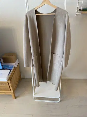 롱 코트 폴리에스테르