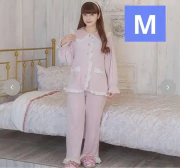 아오키 미사코 x NINA'S 콜라보 벨로아 룸웨어 파자마 M 사이즈