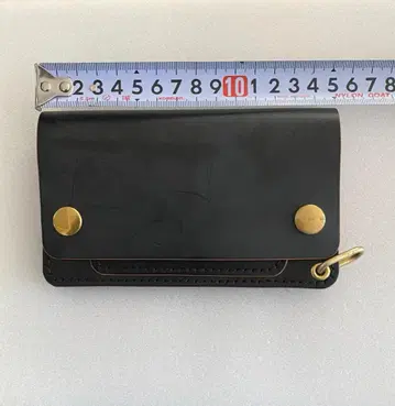 11월 특별 세일** 트래커 월렛 블랙 가죽 장지갑