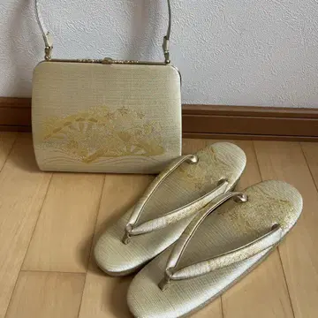조리 백 세트 결혼식 성인식 입학 졸업 조리 23cm 쇼와 레트로