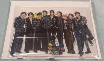 Snow World 굿즈 SnowMan 전원 집합 아크릴 스탠드