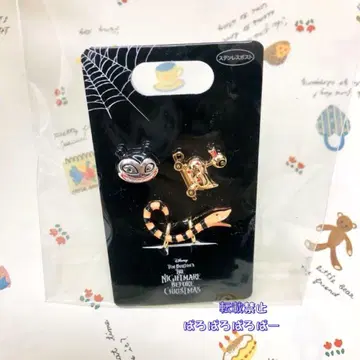 디즈니 나이트메어 할로윈 귀걸이 이어커프 세트
