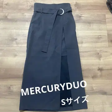 MERCURYDUO 롱 스커트 타이트 스커트
