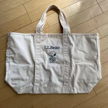스누피 PEANUTS L.L.Bean 그로서리 토트 (파우치 포함)