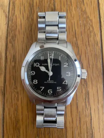 HAMILTON 카키 머프 스테인리스 밴딩 38mm