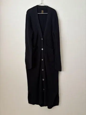 BATONER / 바토너 롱 가디건 블랙
