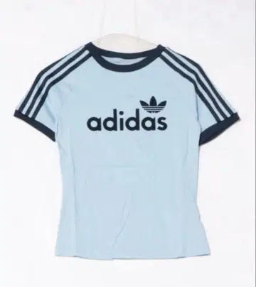 adidas 스카이블루 반팔 T셔츠