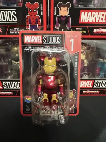 Happy 복권 MARVEL BE@RBRICK 1번 IRON MAN