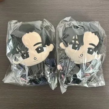 메구로 렌 군 스노우 칠 봉제 인형 2체 세트