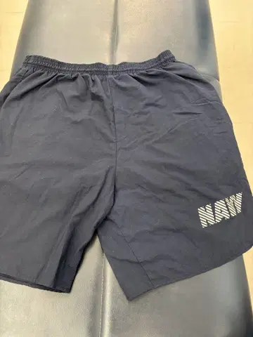 USNAVY 리플렉터 트레이닝 숏팬츠 미군 방출품 NAVY L