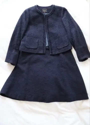 Demi-Luxe BEAMS 데밀/빔즈 라메 트위드 수트