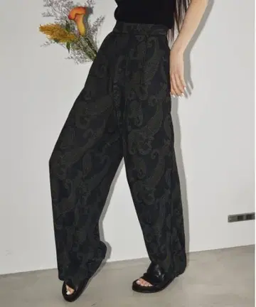 todayful 페이즐리 라프 팬츠