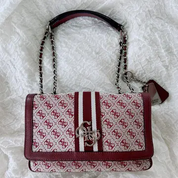 Guess 스트라이프 숄더백