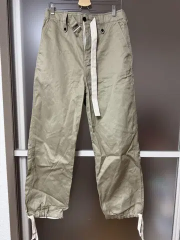남성용 sacai 워크 팬츠 팬츠 사이즈 2 카키