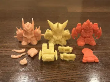 신 SD 건담 외전 3종류 건담 지우개