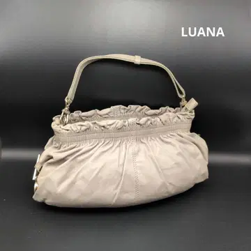 LUANA 루아나 가죽 가죽 가방 핸드백 클러치백 그레이