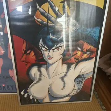 아트 포스터 여성 캐릭터