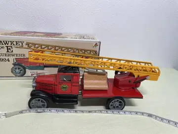 브리키와 합금제 Hawkey type E 소방차 모형 1924년제