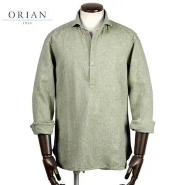 미사용 새상품 2025 모델 ORIAN Vintage 린넨 코튼 셔츠