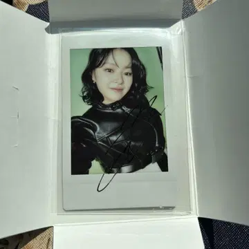 TWICE 오프라인 복권 B상 정연 친필 사인 폴라로이드