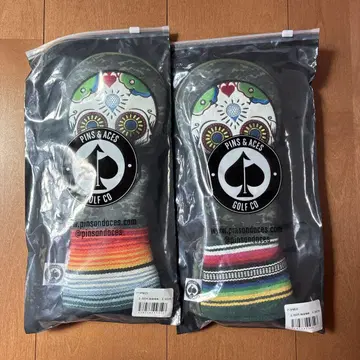 PINS&ACES 골프헤드커버 2개