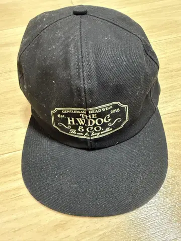 H.W.DOG & CO. 트러커 캡 - Black