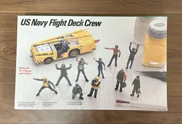 1/72 스케일 US Navy Flight Deck Crew 피규어 세트