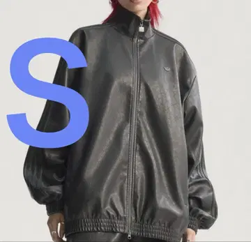 PLEATHER FIREBIRD OVERSIZED TRACKTOP