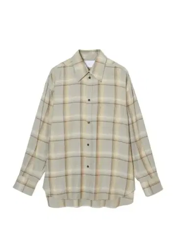 새상품 SUGARHILL 25SS OMBRE PLAID 루즈 셔츠
