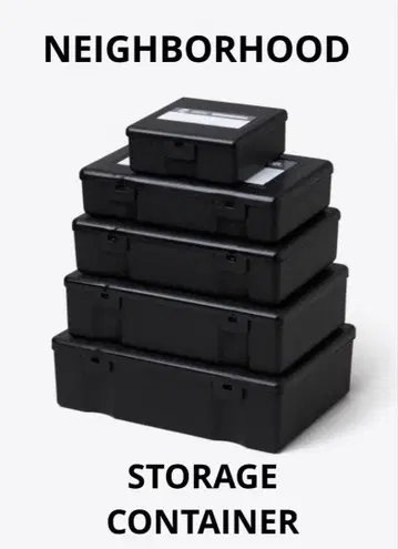 NEIGHBORHOOD STORAGE CONTAINER 컨테이너
